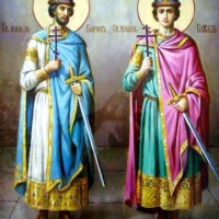 Святые благоверные князья-страстотерпцы Борис и Глеб