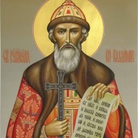 Святой равноапостольный великий князь Владимир, в крещении Василий